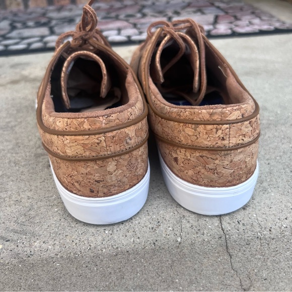 DS NIKE 2015 ZOOM STEFAN JANOSKI ELITE SB 725074 201 CORK / LEATHER Laces 11.5 - Picture 4 of 7